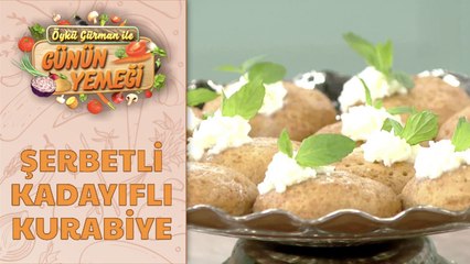 Şerbetli Kadayıflı Kurabiye Tarifi