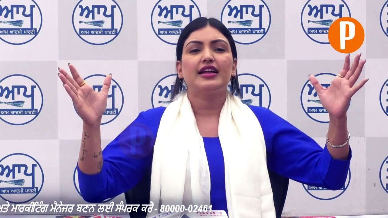 Anmol Gagan Mann Briefing Her Future Strategy After Getting Post in Aap Party - Watch Video