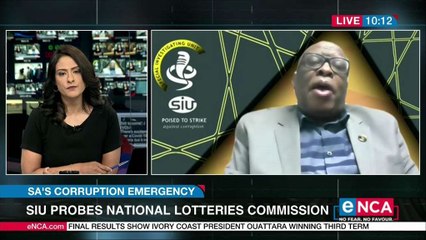 SIU probes National Lottery Commission