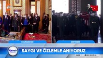 Başkan Erdoğan ve devlet Erkanı Anıtkabir'de