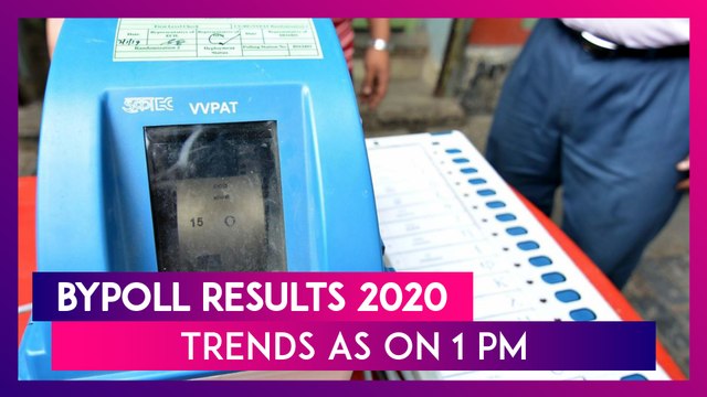 Bypoll Results 2020 Trends As On 1 PM I Madhya Pradesh, Uttar Pradesh, Gujarat, Jharkhand, Telangana