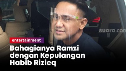 Bahagianya Ramzi dengan Kepulangan Habib Rizieq