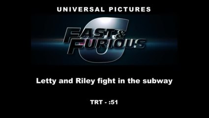 Fast and Furious 6 - Clip Letty and Riley (English)