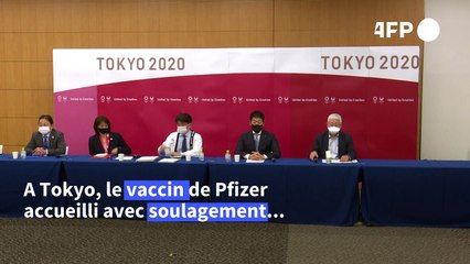 Coronavirus: le vaccin de Pfizer accueilli avec "soulagement" par Tokyo-2020