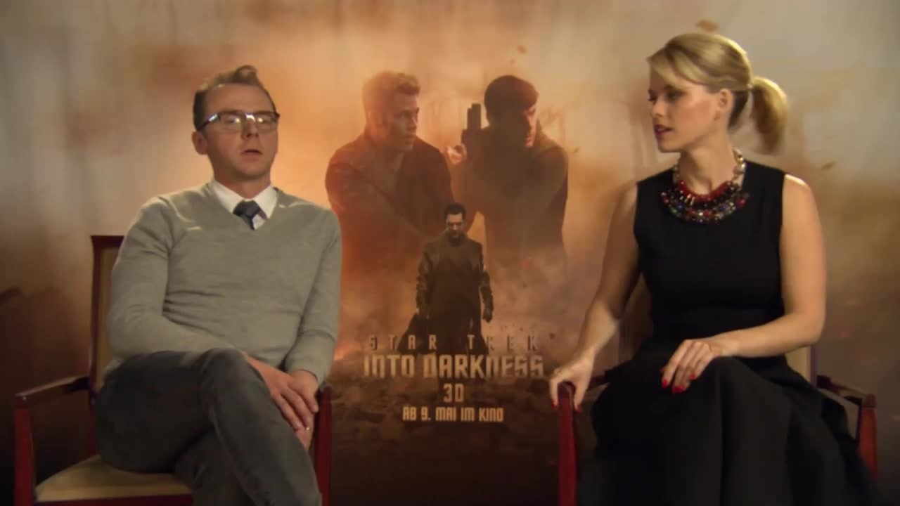 Quiz mit Simon Pegg und Alice Eve