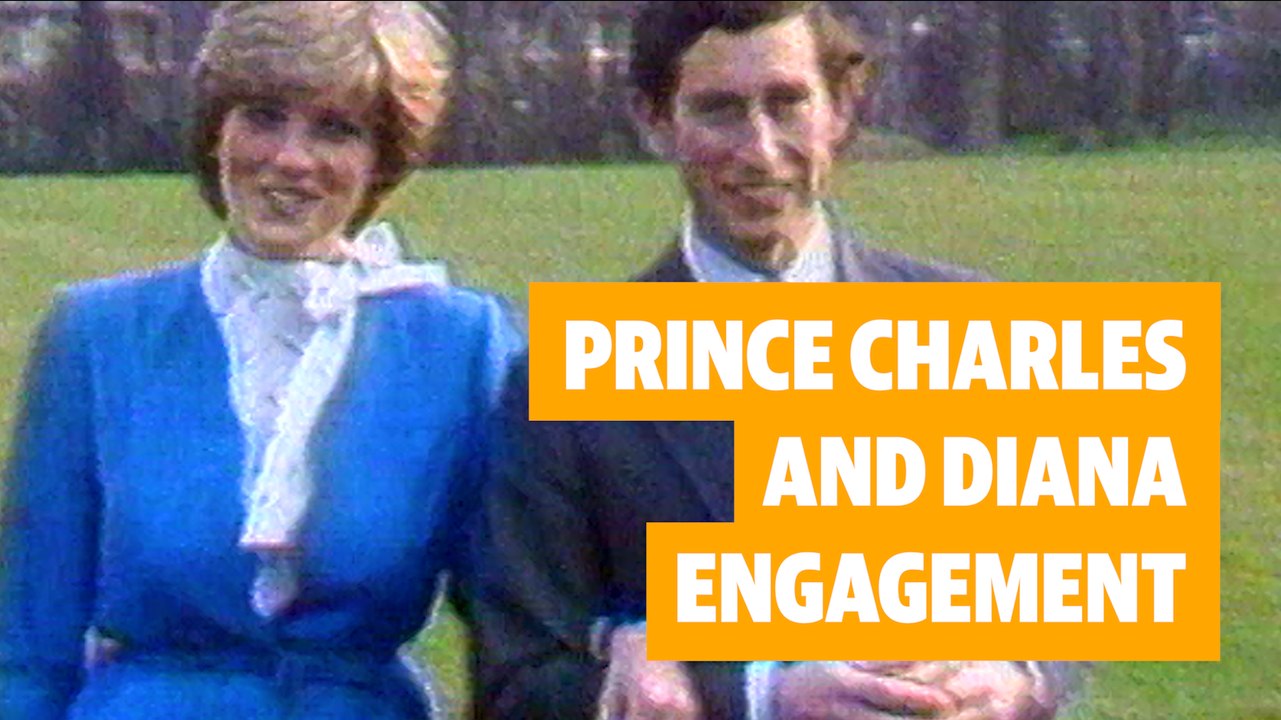 The famous engagement video in which Prince Charles is asked if he loves Diana and responds, "whatever in love means"