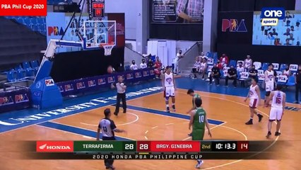 Ginebra vs Terrafirma - 2nd Qtr Elimination November 9, 2020 - PBA Phil Cup 2020