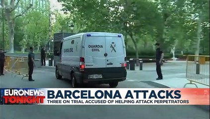 Three men on trial for 2017 Barcelona and Cambrils terror attacks