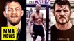 Conor McGregor Reacts To Floyd Stepping Inside Octagon, Michael Bisping Not Fighting In London