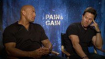 Pain & Gain - Interview 3 Mark Wahlberg und Dwayne Johnson Ãœber ErnÃ¤hrung und Fitness (English) HD