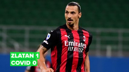 Zlatan Ibrahimović bewijst dat hij Covid vanuit huis verslaat