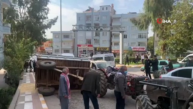 Karayolu buğday ambarına döndü