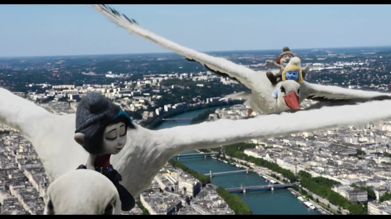 Die SchlÃ¼mpfe 2 - Clip 5 Storchenflug (Deutsch) HD