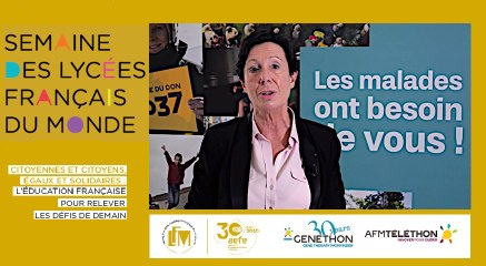 Le partenariat AEFE-Téléthon en 2020