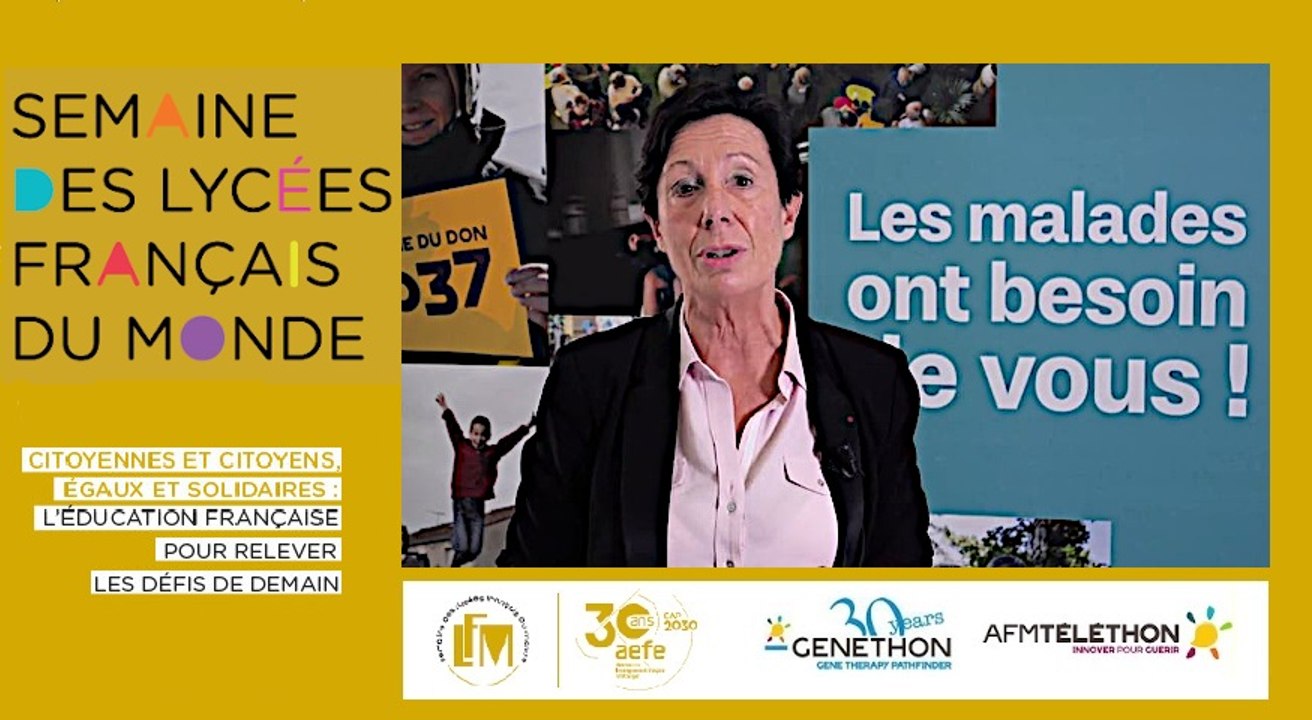 Le partenariat AEFE-Téléthon en 2020