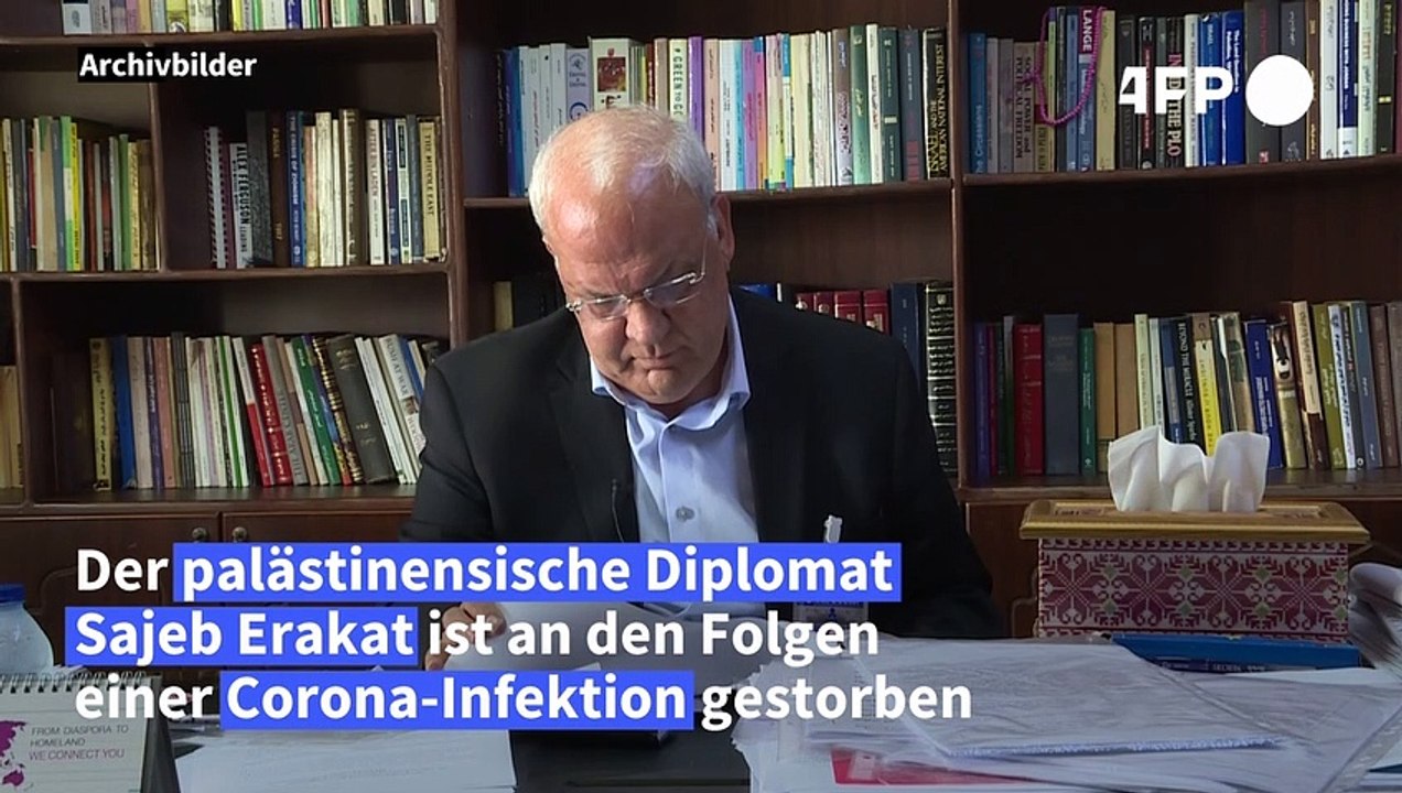 Palästinensischer Chefunterhändler Erakat an Covid-19 gestorben