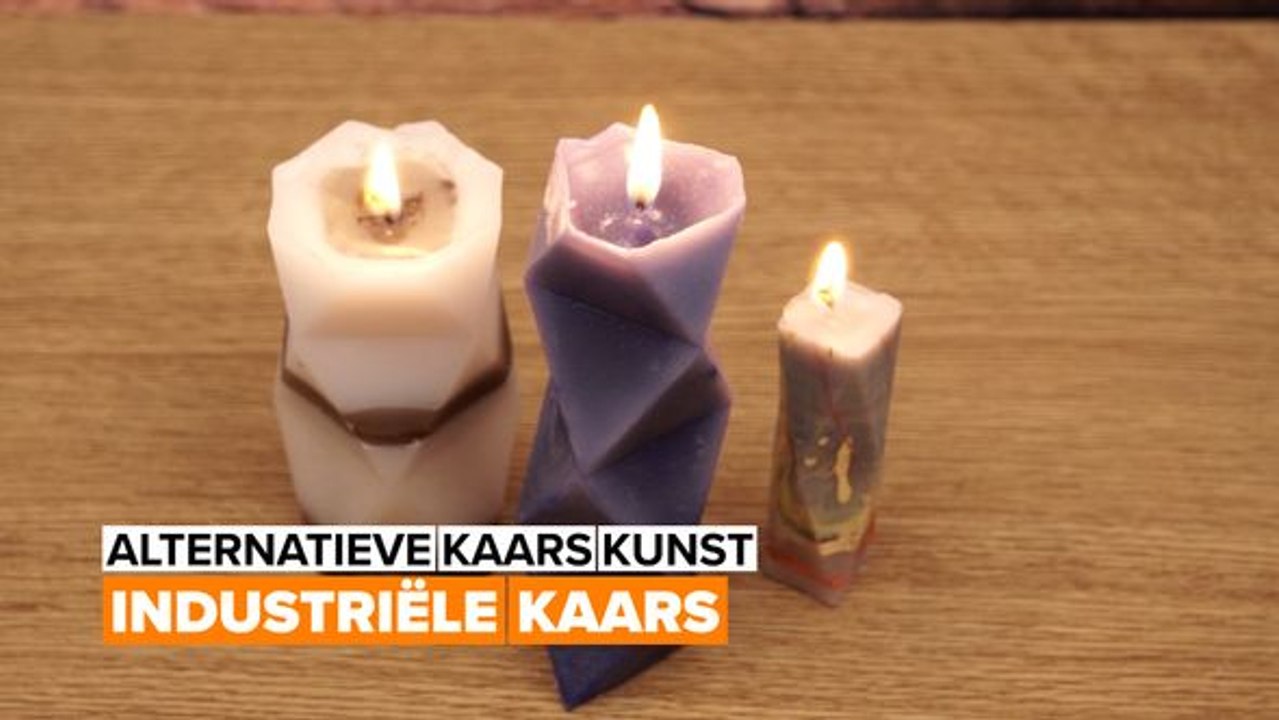Alternatieve kaars kunst- industriële kaars