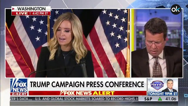 FOX corta el discurso de la secretaria de prensa de la Casa Blanca