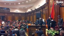 Armenian protesters storm gov building after Nagorno-Karabakh peace deal
