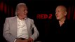 R.E.D. 2 - Interview Bruce Willis und Anthony Hopkins Ã¼ber den SpaÃŸ am Set (English) HD
