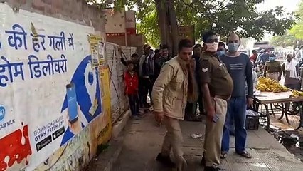 नाली में पड़ा मिला निलंबित सिपाही, मचा हड़कंप