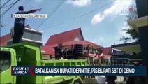 Batalkan SK Bupati Definitif, Pjs Bupati SBT Di Demo
