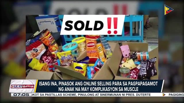 #UlatBayan | Isang ina, pinasok ang online selling para sa pagpapagamot ng anak na may komplikasyon sa muscle