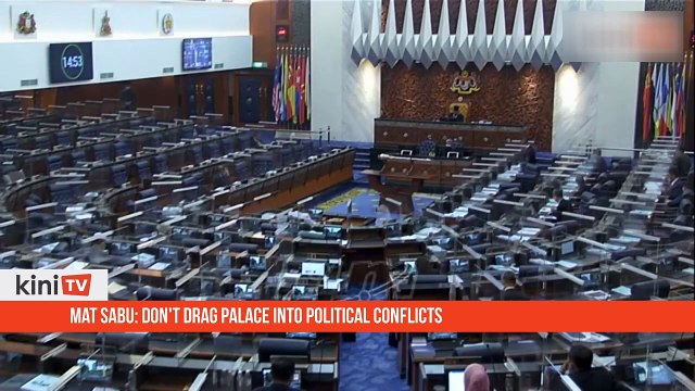 Mat Sabu- Don't drag palace into political conflicts