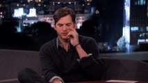 Ashton Kutcher on Jimmy Kimmel (English) HD