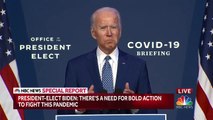 Live: President-Elect Joe Biden Discusses Covid-19 Advisory Board | NBC News