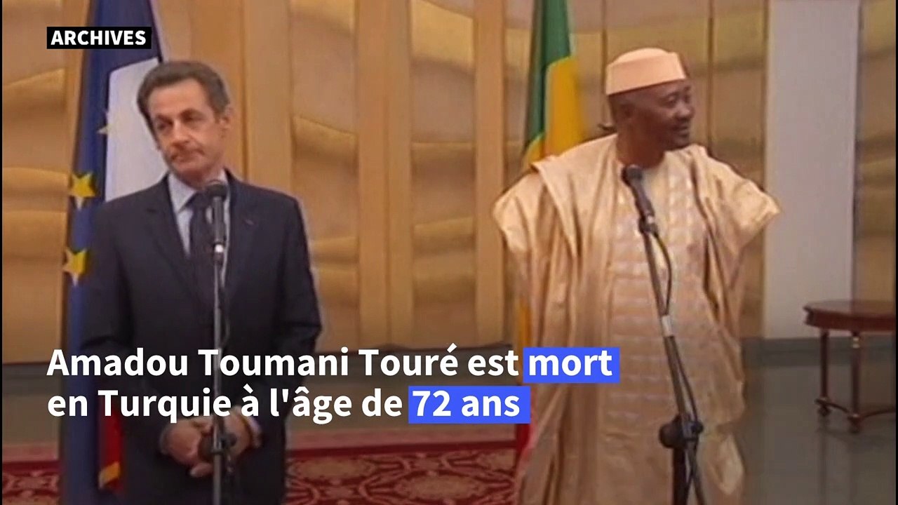 Mort d'Amadou Toumani Touré, ancien président d...