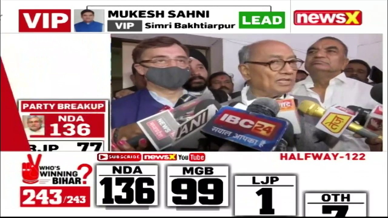 MP ByPolls | Digvijay Singh Raises EVM Tampering Issue | NewsX