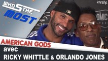 AMERICAN GODS : Ricky Whittle et Orlando Jones s'amusent