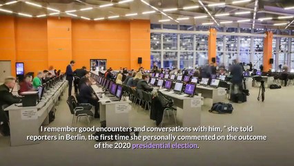 Angela Merkel says Europe will ‘take on more responsibility’ amid Biden