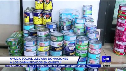 Tải video: Ayuda social llevara donaciones a los damnificados en Chiriquí  - Nex Noticias