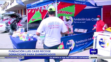 Download Video: Fundaciones Luis Casis recoge donaciones para damnificados  - Nex Noticias