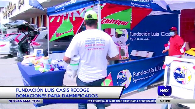 Fundaciones Luis Casis recoge donaciones para damnificados - Nex Noticias