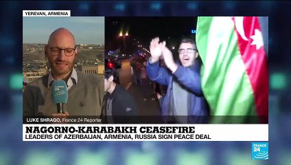 Télécharger la video: Armenians demand PM's resignation over Nagorno-Karabakh 'capitulation'