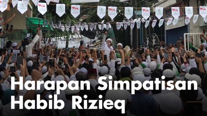 Kembali Lagi ke Indonesia, Ini Pesan Simpatisan untuk Habib Rizieq