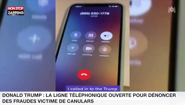 Donald Trump : la ligne téléphonique ouverte pour dénoncer des fraudes victime de canulars (vidéo)