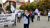 TÜM BEL-SEN üyelerinden toplu sözleşme protestosu - İSTANBUL