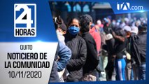 Noticias Ecuador: Noticiero 24 Horas 10/11/2020  (De la Comunidad Segunda Emisión )