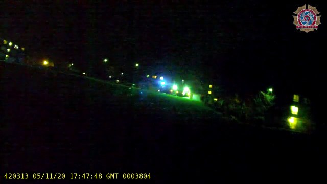 Firefighters attacked with fireworks during bonfire night