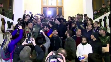 Descargar video: Armenians protest new Nagorno-Karabakh ceasefire