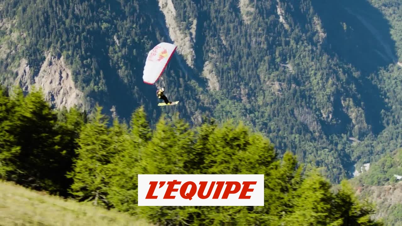 Du speed riding signé Valentin Delluc, sans neige ! - Parapente - Adrénaline