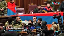 Tolak Gagasan Rusia, Warga Jebol Gedung Parlemen Armenia