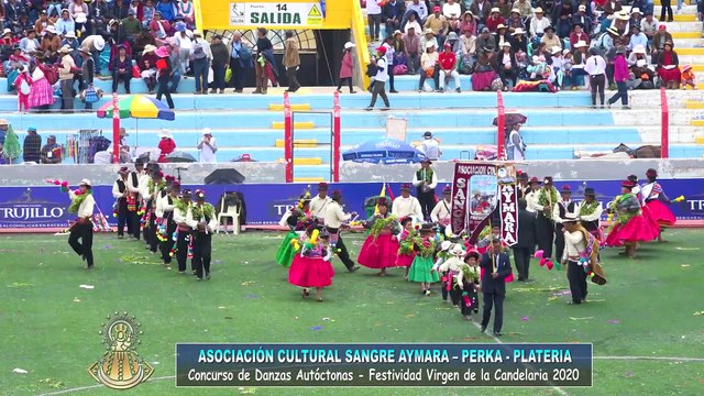 ASOCIACIÓN CULTURAL SANGRE AYMARA – PERKA PLATERIA - DANZAS AUTÓCTONAS (CANDELARIA 2020)