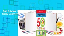 Full E-book  50 First Words Flashcards: Scholastic Early Learners (Flashcards) Complete