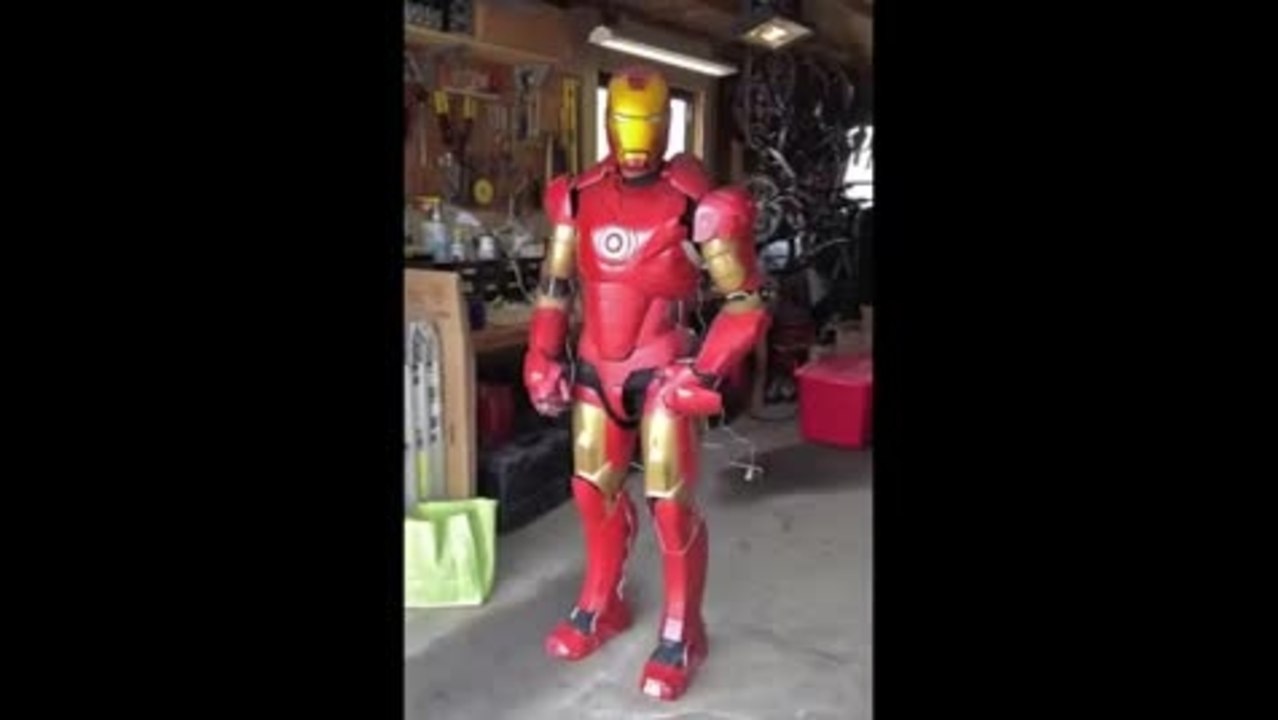Animatronic Iron Man Suit