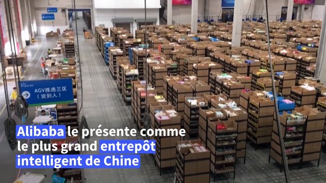 Chine: les 1.000 robots d’Alibaba mobilisés pour la plus grande journée de shopping au monde